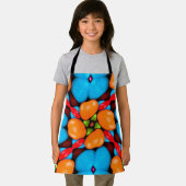 カラフルフローラ変動パターン エプロン (インサイチュ)