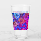 カラフルフローラ抽象芸術#76 タンブラーグラス (裏面)