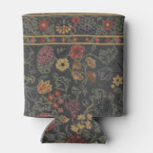 カラフルフローラ敷物パターン 缶クーラー (裏面)