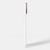 カラフルフローラ枠 Case-Mate iPhoneケース (裏面 / 右)