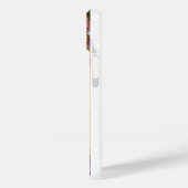 カラフルフローラ枠 Case-Mate iPhoneケース (裏面 / 左)