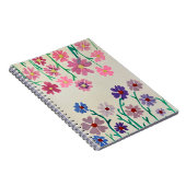 カラフルフローラ水彩雑誌 ノートブック (右側)