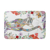 カラフルフローラ猫用バスマット バスマット (正面)