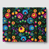 カラフルフローラ結婚ズゲストブック ゲストブック (裏面)