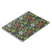 カラフルフローラ継ぎ目の無い花と離れ ノートブック (左側)