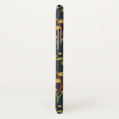 カラフルフローラ継ぎ目の無い花と離れ Case-Mate iPhoneケース (裏面/右)