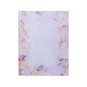 カラフルフローラ縁ど花びら ノートパッド (回転)