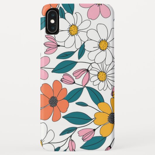 カラフルフローラ芸術 Case-Mate iPhoneケース (裏面)