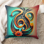 カラフルフローラ調和府：自然芸術 クッション (ブランケット)