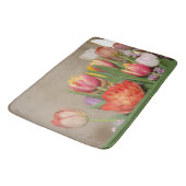 カラフルフローラ開花 バスマット (アングル)