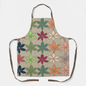 カラフルフローラ エプロン (正面)