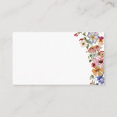 カラフルフローラ エンクロージャーカード (裏面)