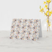 カラフルフローラ カード (黄色い花)