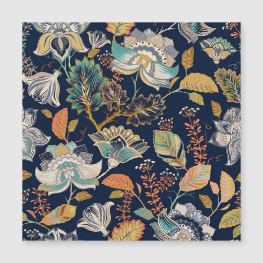 カラフルフローラ:シームレスな背景 (正面)