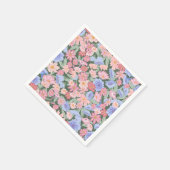 カラフルフローラ スタンダードカクテルナプキン (角)