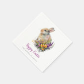 カラフルフローラ スタンダードカクテルナプキン (角)