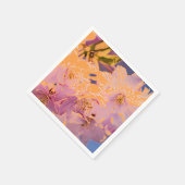カラフルフローラ スタンダードカクテルナプキン (角)