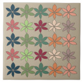 カラフルフローラ タイル (正面)