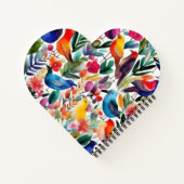 カラフルフローラ ノートブック (裏面)