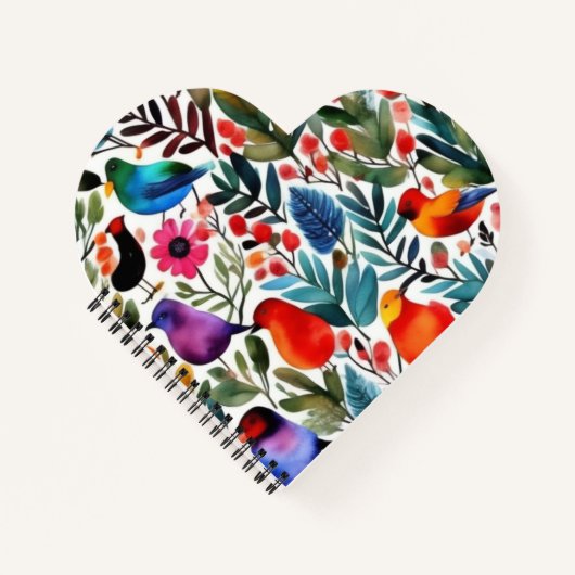 カラフルフローラ ノートブック (正面)