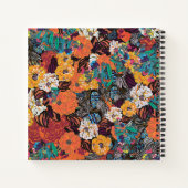 カラフルフローラ ノートブック (裏面)