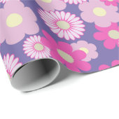 カラフルフローラ ラッピングペーパー (ロールコーナー)