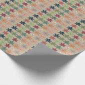 カラフルフローラ ラッピングペーパー (角)