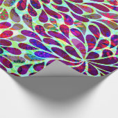 カラフルフローラ ラッピングペーパー (角)