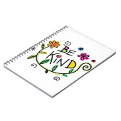 カラフルフローラ |優しい ノートブック (左側)