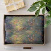 カラフルフローラ、印象派スタイル野花 薄葉紙 (ギフト)