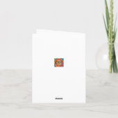 カラフルフローラ「奇跡が起こる感動的」 カード (裏面)