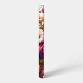 カラフルフローラ/春《植物》百日草/バラ SAMSUNG GALAXYケース (左側面)