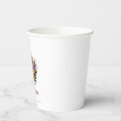 カラフルフローラ 紙コップ (左)