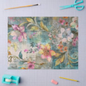 カラフルフローラ 薄葉紙 (クラフト)