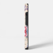 カラフルフローラ iPhoneケース (左側面)