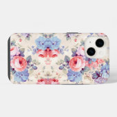 カラフルフローラ iPhoneケース (裏面横)