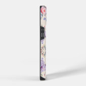カラフルフローラ iPhoneケース (右側面)