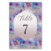 カラフルフローラPearly Gemsテーブル番号 テーブルナンバー (裏面)