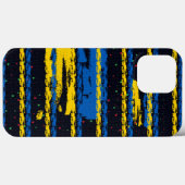 カラフルブラシペイントドット Case-Mate iPhoneケース (裏面 (横))
