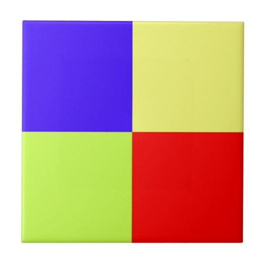 カラフルブロックアート タイル (正面)