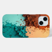 カラフルブロックiPhoneケース Case-Mate iPhoneケース (裏面 (横))
