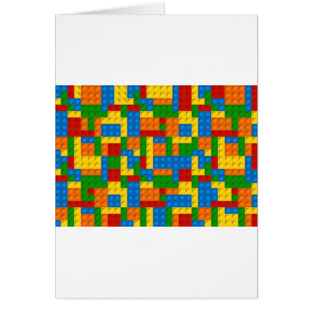 カラフルプラスチック塊 (正面)