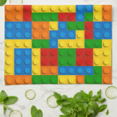 カラフルプラスチック塊 キッチンタオル (折り畳み)