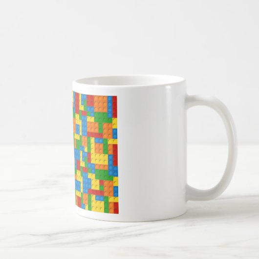 カラフルプラスチック塊 コーヒーマグカップ (右)