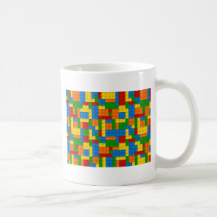 カラフルプラスチック塊 コーヒーマグカップ