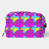 カラフルプリントカットソーバッグ ドップキット (裏面)