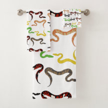 カラフルヘビPython爬虫類パターン