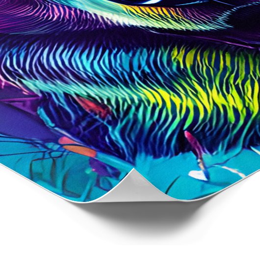 カラフルベア ポスター (角)