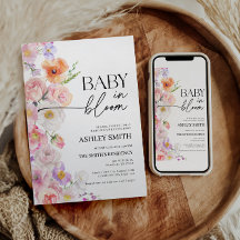 カラフルベビー開花招待状 | 夏の花