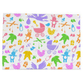 カラフルベビー ラージペーパーバッグ (裏面)